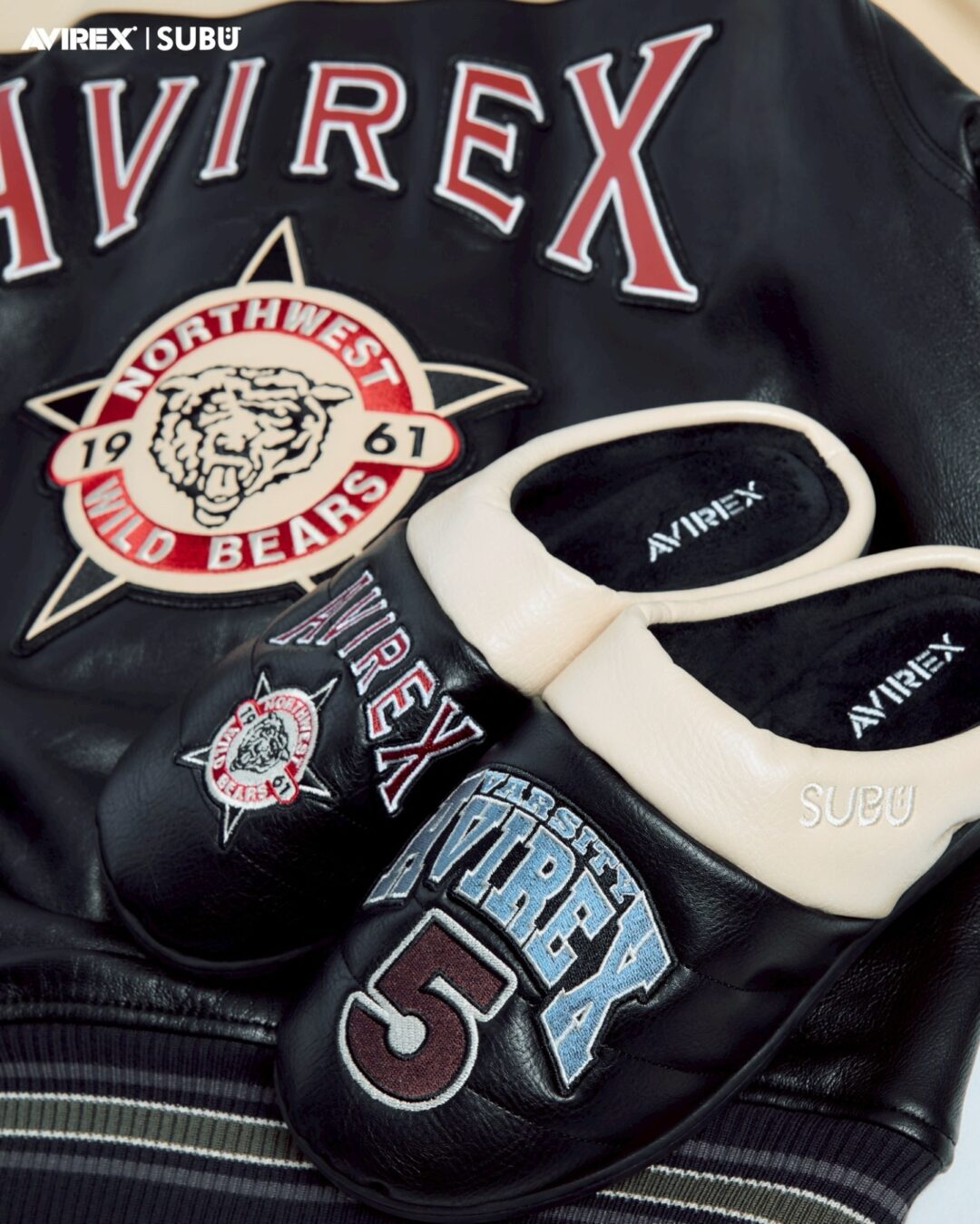 SUBU × AVIREX 2026 SS "ICONIC VARSITY MODEL"が1/24 発売 (スブ アヴィレックス)