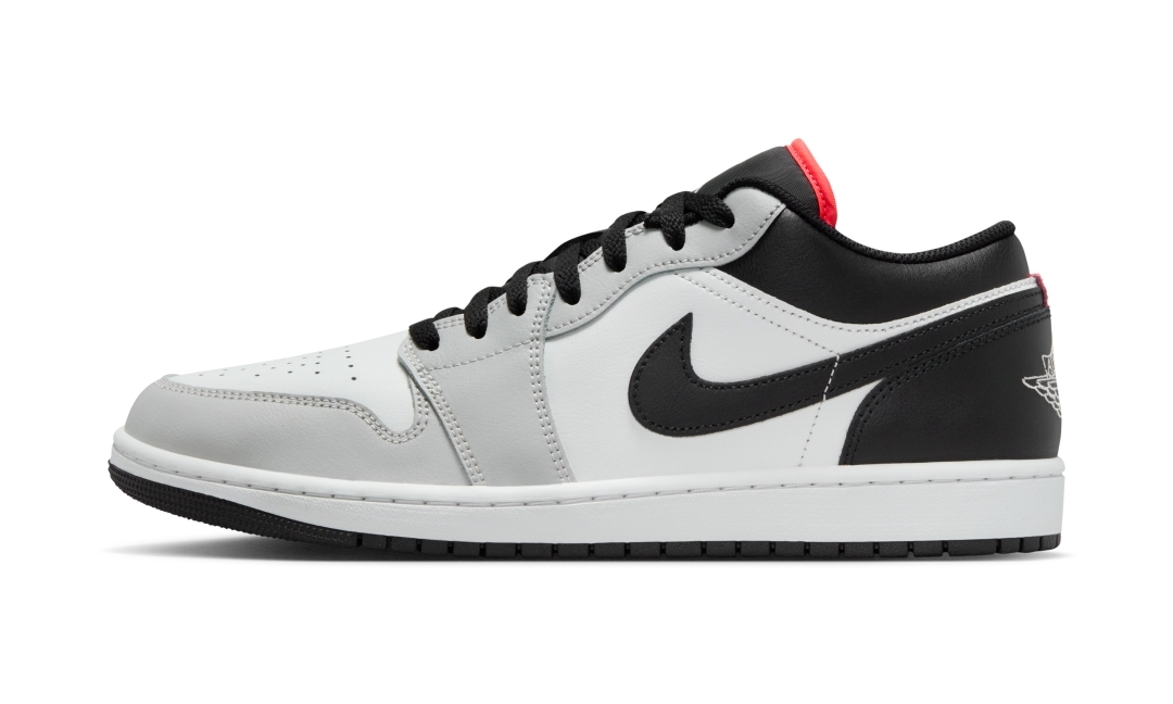 【2026年 1/26 発売】NIKE AIR JORDAN 1 LOW “Neutral Grey/Summit White/Infrared 23” (ナイキ エア ジョーダン 1 ロー “グレー/ホワイト/レッド”) [553558-045]