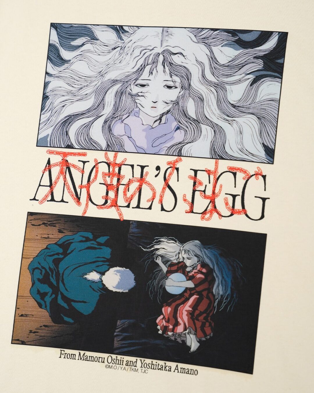 天使のたまご × Brain Dead 限定 Teeが2026年 1/27 発売 (ブレインデッド Angelesegg)