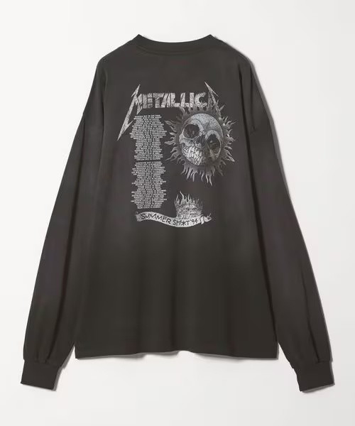 METALLICA × monkey time “プリント ロングスリーブ Tシャツ”が2026年 2月上旬 発売 (メタリカ モンキータイム)
