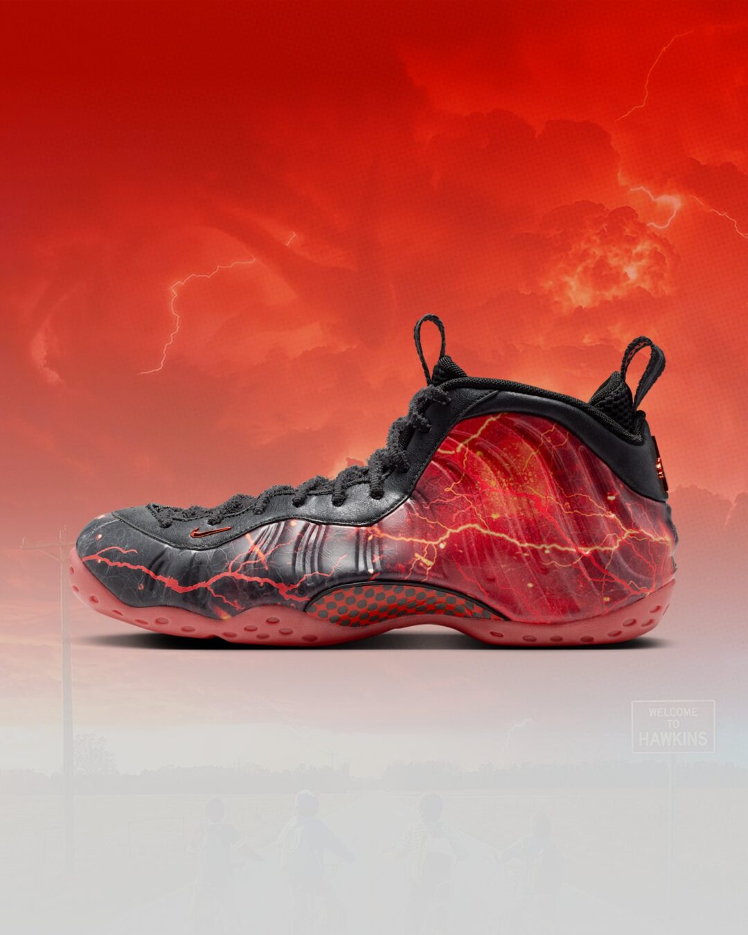 【2026年 2/14 発売予定】Stranger Things × NIKE AIR FOAMPOSITE ONE PREMIUM QS (ストレンジャー・シングス ナイキ エア フォームポジット ワン プレミアム)