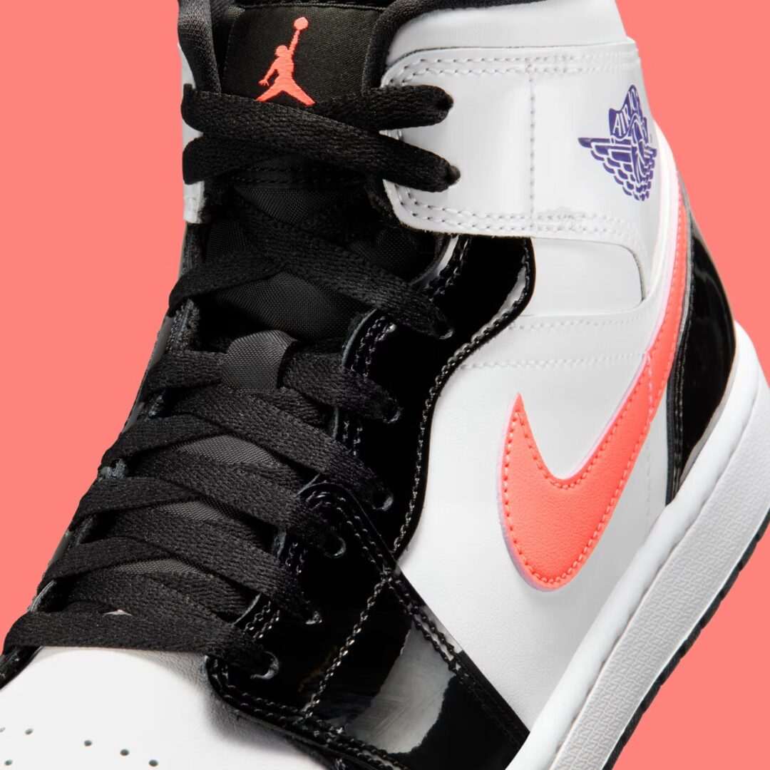 【2026年 春 発売予定】NIKE AIR JORDAN 1 MID “Mismatched Swoosh/Black/White” (ナイキ エア ジョーダン 1 ミッド “ミスマッチスウッシュ/ブラック/ホワイト”) [IQ9387-010]