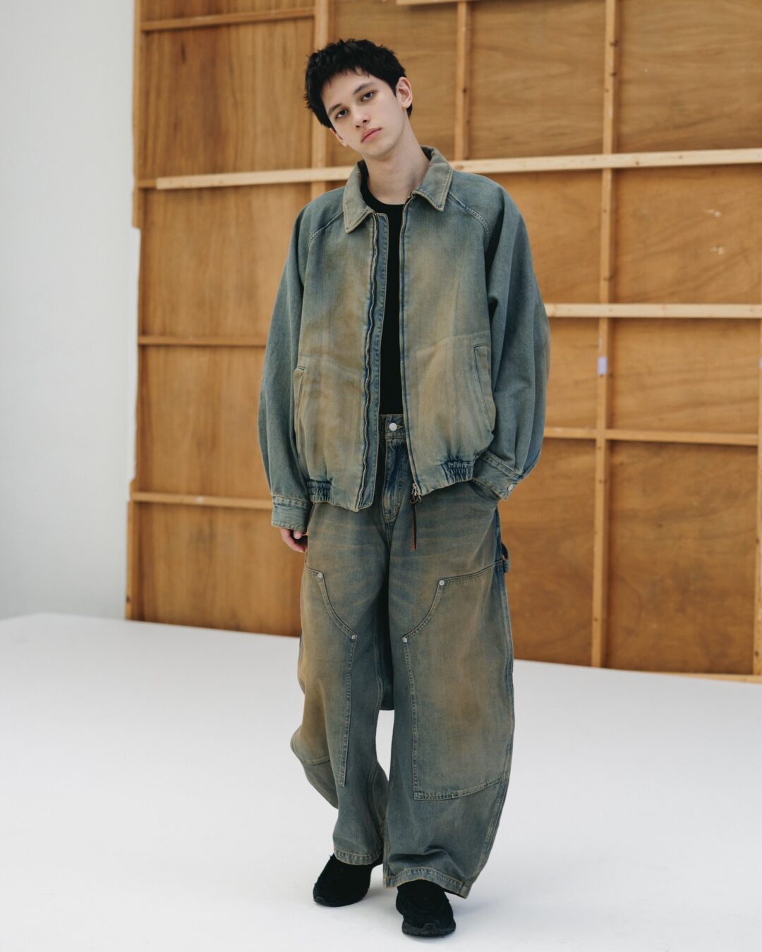 CLESSTE 2026 SS “VINTAGE DYED SELVEDGE DENIM CITY UTILITY JACKET & DYED SELVEDGE DENIM DOUBLE KNEE CURVED WORKER PANTS”が1/17 発売 (クレスト ビンテージ デニム ジャケット パンツ)