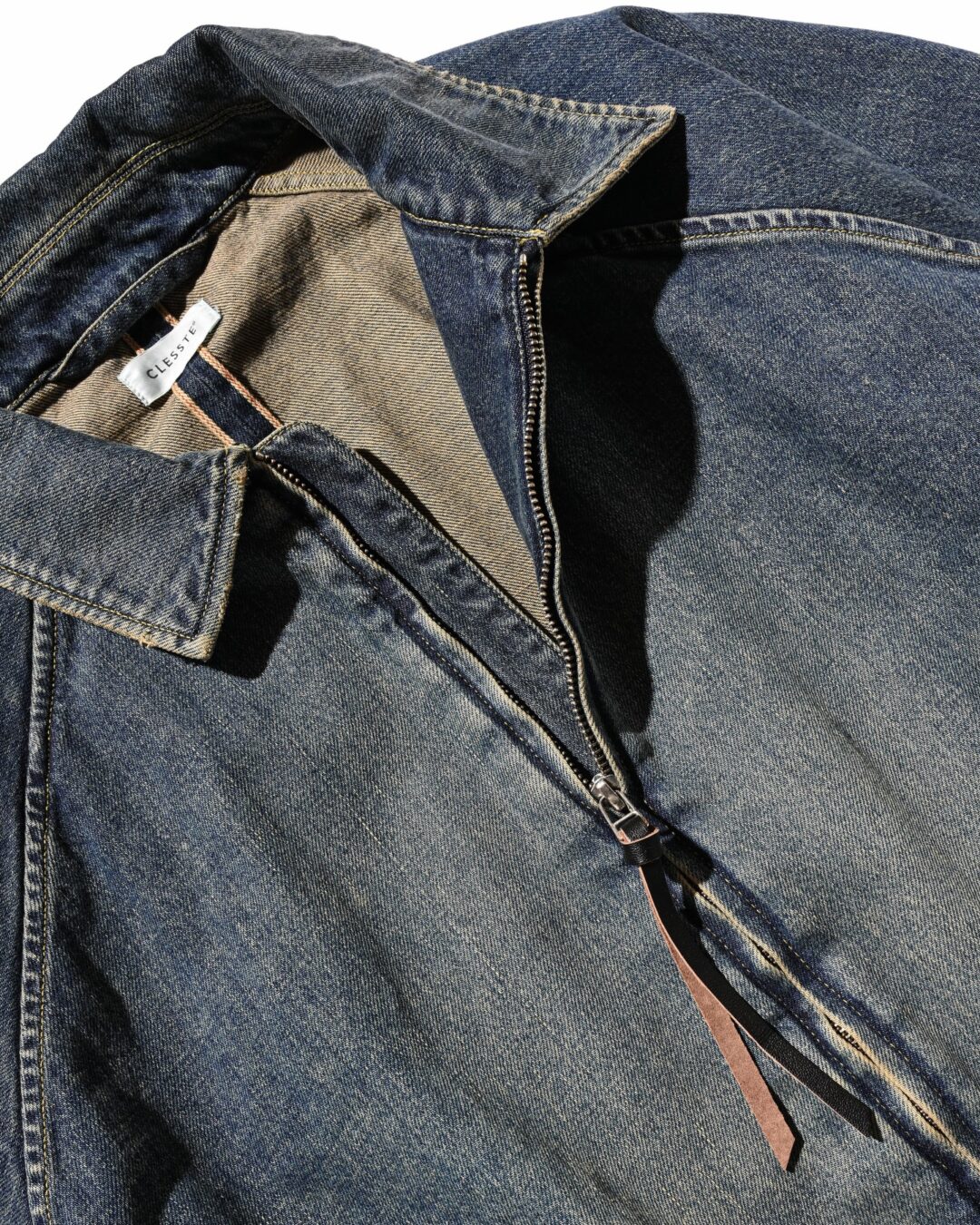 CLESSTE 2026 SS “VINTAGE DYED SELVEDGE DENIM CITY UTILITY JACKET & DYED SELVEDGE DENIM DOUBLE KNEE CURVED WORKER PANTS”が1/17 発売 (クレスト ビンテージ デニム ジャケット パンツ)