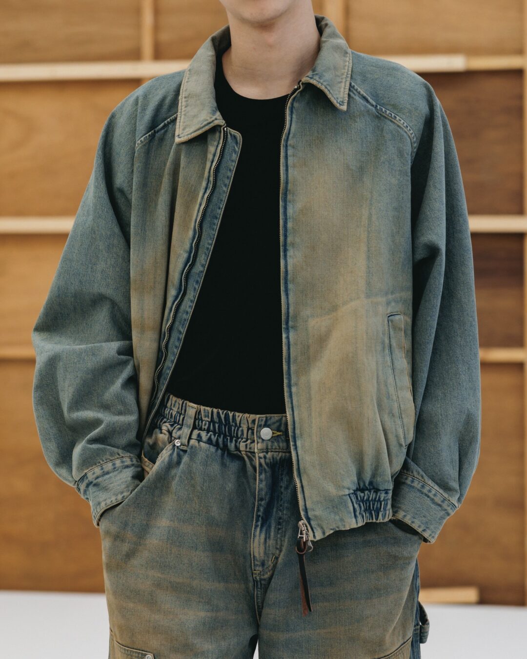 CLESSTE 2026 SS “VINTAGE DYED SELVEDGE DENIM CITY UTILITY JACKET & DYED SELVEDGE DENIM DOUBLE KNEE CURVED WORKER PANTS”が1/17 発売 (クレスト ビンテージ デニム ジャケット パンツ)