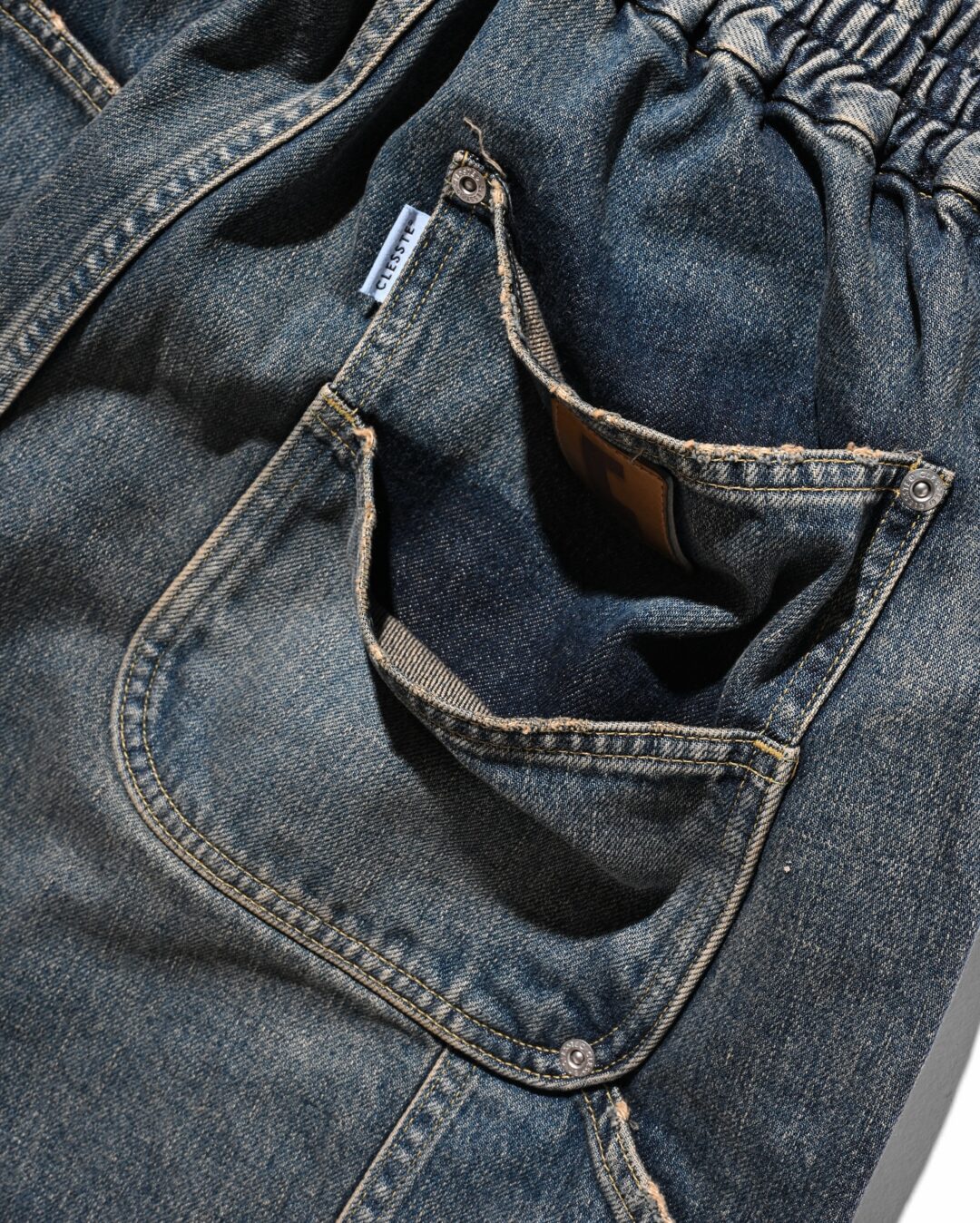 CLESSTE 2026 SS “VINTAGE DYED SELVEDGE DENIM CITY UTILITY JACKET & DYED SELVEDGE DENIM DOUBLE KNEE CURVED WORKER PANTS”が1/17 発売 (クレスト ビンテージ デニム ジャケット パンツ)