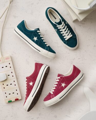 【2026年 1/23 発売】CONVERSE ONE STAR SUEDE “Burgundy/Dark Teal” (コンバース ワンスター スエード) [33702560/33702561]