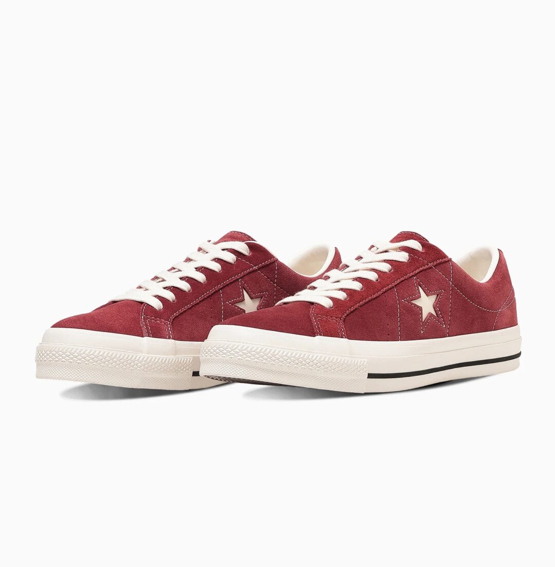 【2026年 1/23 発売】CONVERSE ONE STAR SUEDE “Burgundy/Dark Teal” (コンバース ワンスター スエード) [33702560/33702561]
