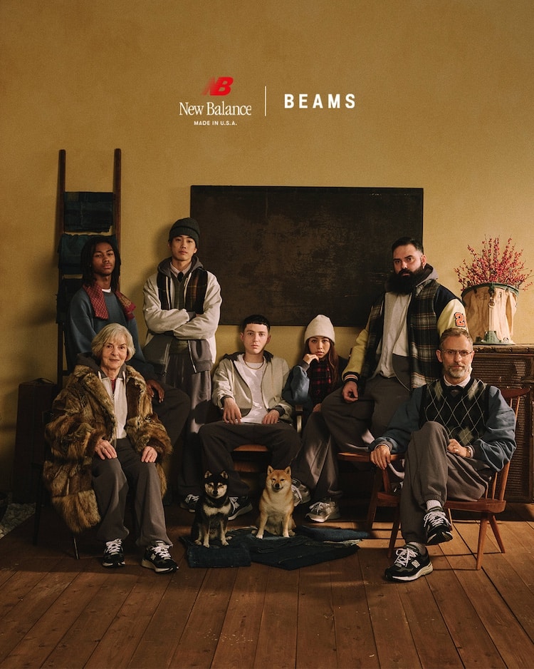 BEAMS × New Balance "Made in U.S.A." 初アパレルコラボレーションが2026年 1/9 発売 (ビームス ニューバランス メイドインUSA)