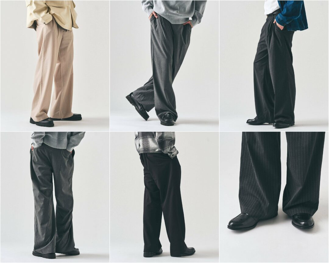 417 EDIFICE 2026 SS “TR ワイドイージーパンツ”が2月下旬 発売 (エディフィス)