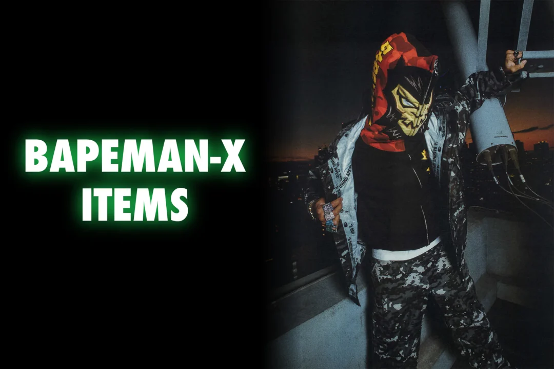 A BATHING APE アメリカンコミックからインスピレーションを得た新シリーズ「BAPEMAN-X」が1/23 発売 (ア ベイシング エイプ ベイプマン エックス)