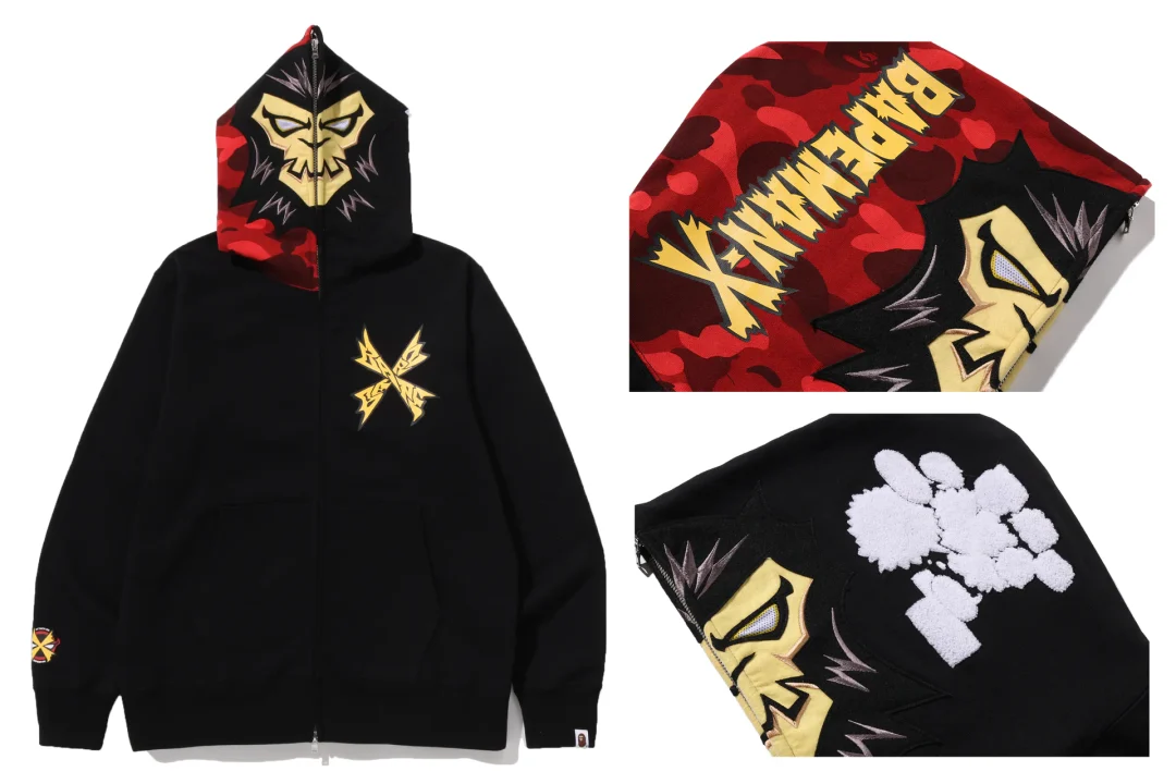 A BATHING APE アメリカンコミックからインスピレーションを得た新シリーズ「BAPEMAN-X」が1/23 発売 (ア ベイシング エイプ ベイプマン エックス)