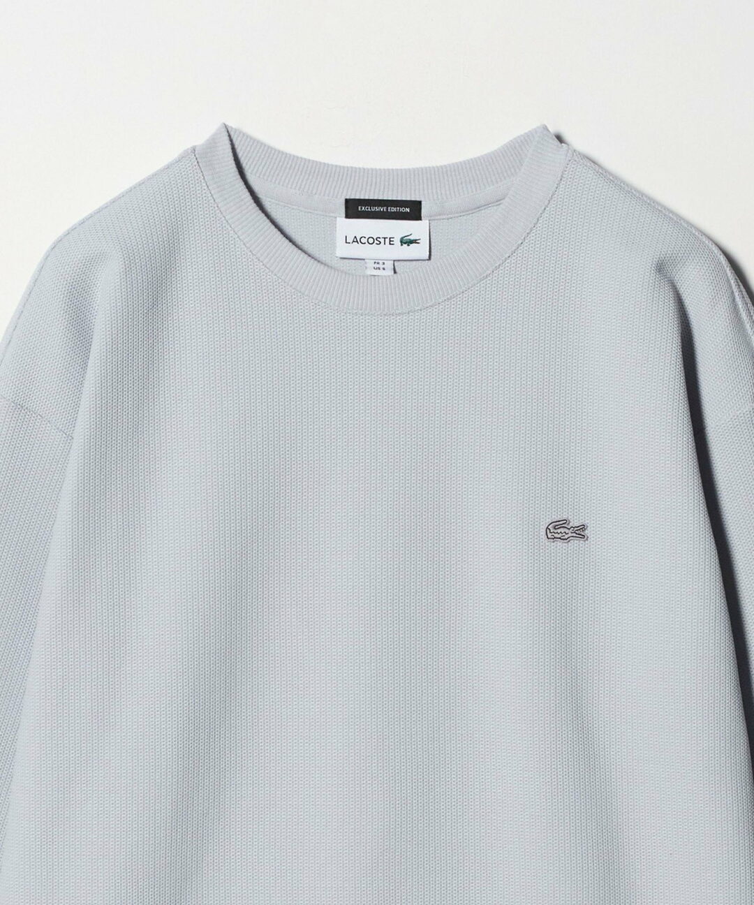 LACOSTE for BEAUTY&YOUTH 2026 SS 別注 “ワントーン ロング スリーブ カットソー”が発売 (ラコステ ビューティアンドユース)