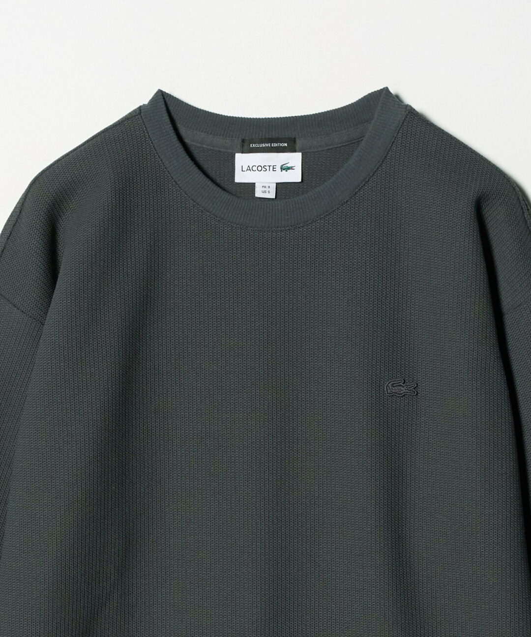 LACOSTE for BEAUTY&YOUTH 2026 SS 別注 “ワントーン ロング スリーブ カットソー”が発売 (ラコステ ビューティアンドユース)