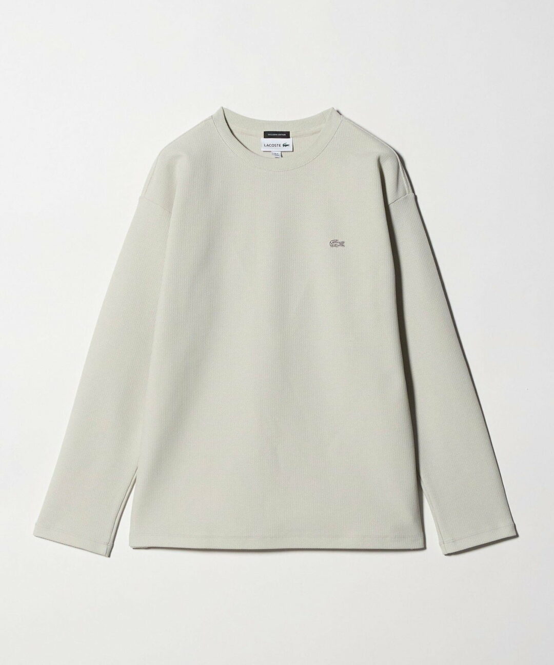 LACOSTE for BEAUTY&YOUTH 2026 SS 別注 “ワントーン ロング スリーブ カットソー”が発売 (ラコステ ビューティアンドユース)