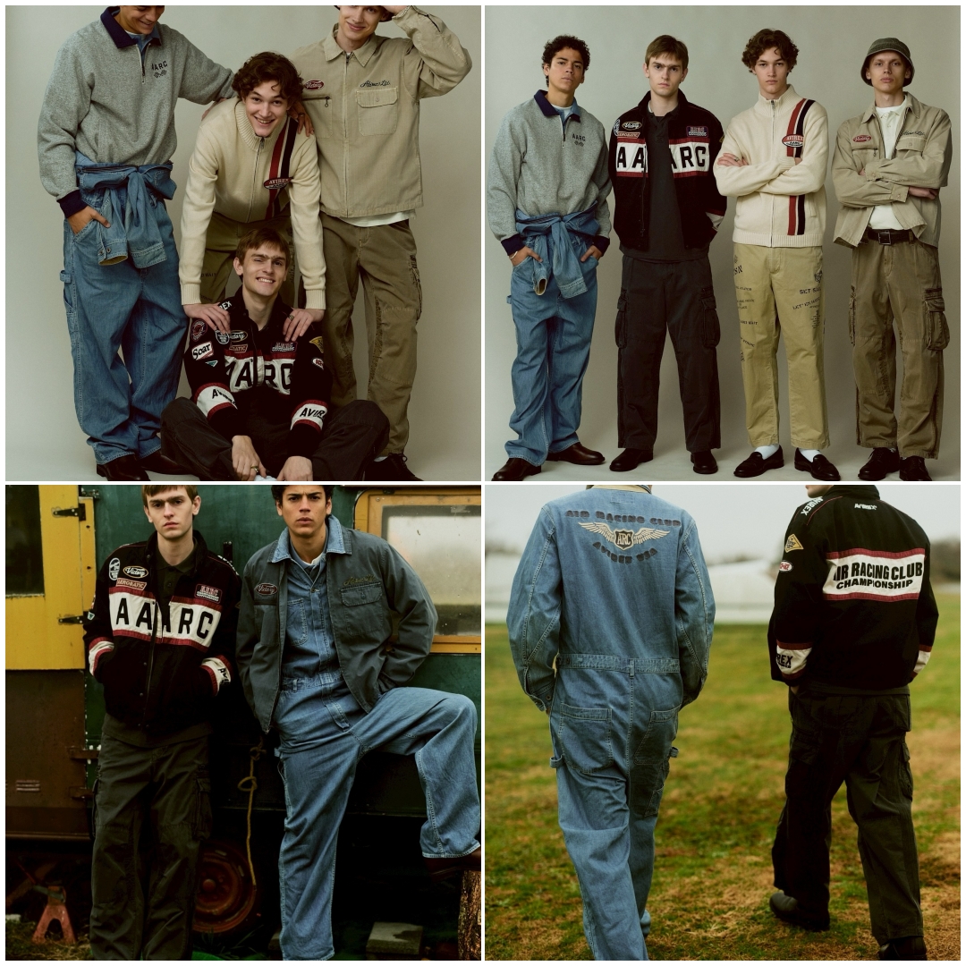 AVIREX 2026 SPRING "AIR RACING CLUB" COLLECTIONが1/10 発売 (アヴィレックス 2026年 春/スプリング "エア レーシング クラブ" コレクション)