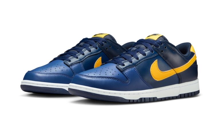 海外発売】NIKE DUNK LOW RETRO “Blue Legend/Varsity Maize” (ナイキ 