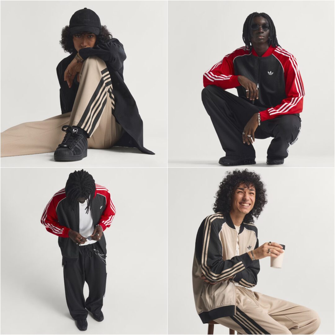 【2026年 1/9 発売】adidas Originals 2026 SS ”ルーズ メッシュ トラックトップ & トラックパンツ” (アディダス オリジナルス) [KE0114/KE0115/KE0116/KE0117]