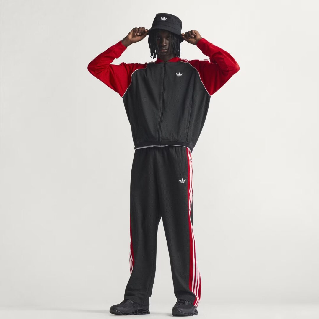 【2026年 1/9 発売】adidas Originals 2026 SS ”ルーズ メッシュ トラックトップ & トラックパンツ” (アディダス オリジナルス) [KE0114/KE0115/KE0116/KE0117]