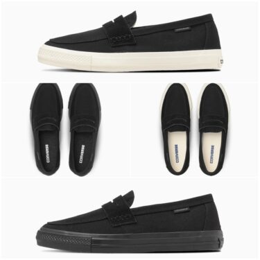 【2026年 1/23 発売】CONVERSE CXP LOAFER “Black/Black Monochrome” (コンバース ローファー) [33702530/33702531]