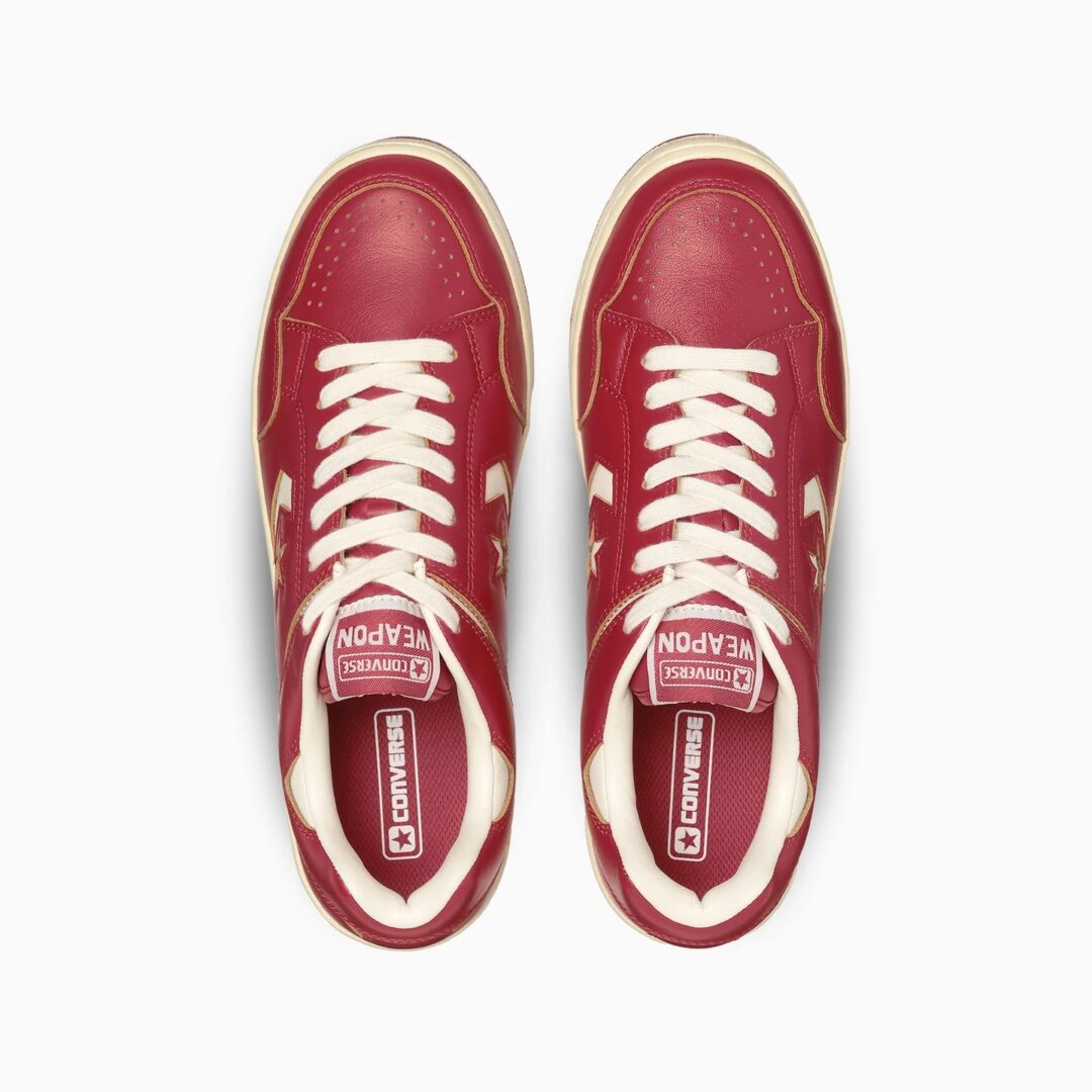 【2026年 1/23 発売】CONVERSE WEAPON CC AG OX “Red/Black” (コンバース ウエポン) [33702690/33702691]