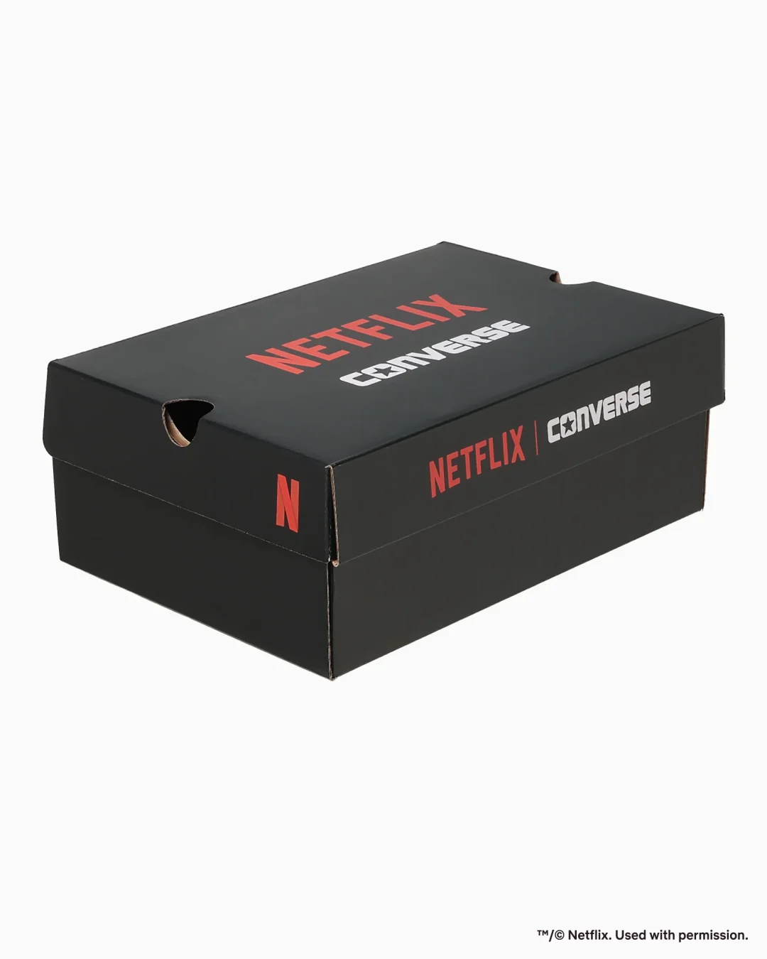 【2026年 1/23 発売】Netflix × CONVERSE ALL STAR AGED HI “Black” (ネットフリックス コンバース オールスター エイジド) [31317330]