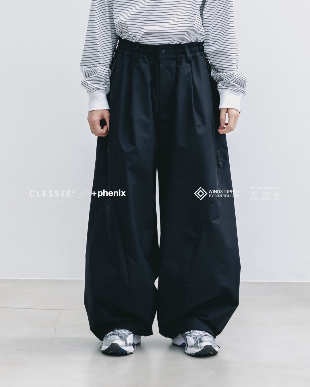 CLESSTE × Plus Phenix 2026 SS 別注 “GORE-TEX WINDSTOPPER LABS TECH MASSIVE TWISTED PANTS”が1/10 発売 (クレスト プラスフェニックス ゴアテックス ウィンドストッパー パンツ)