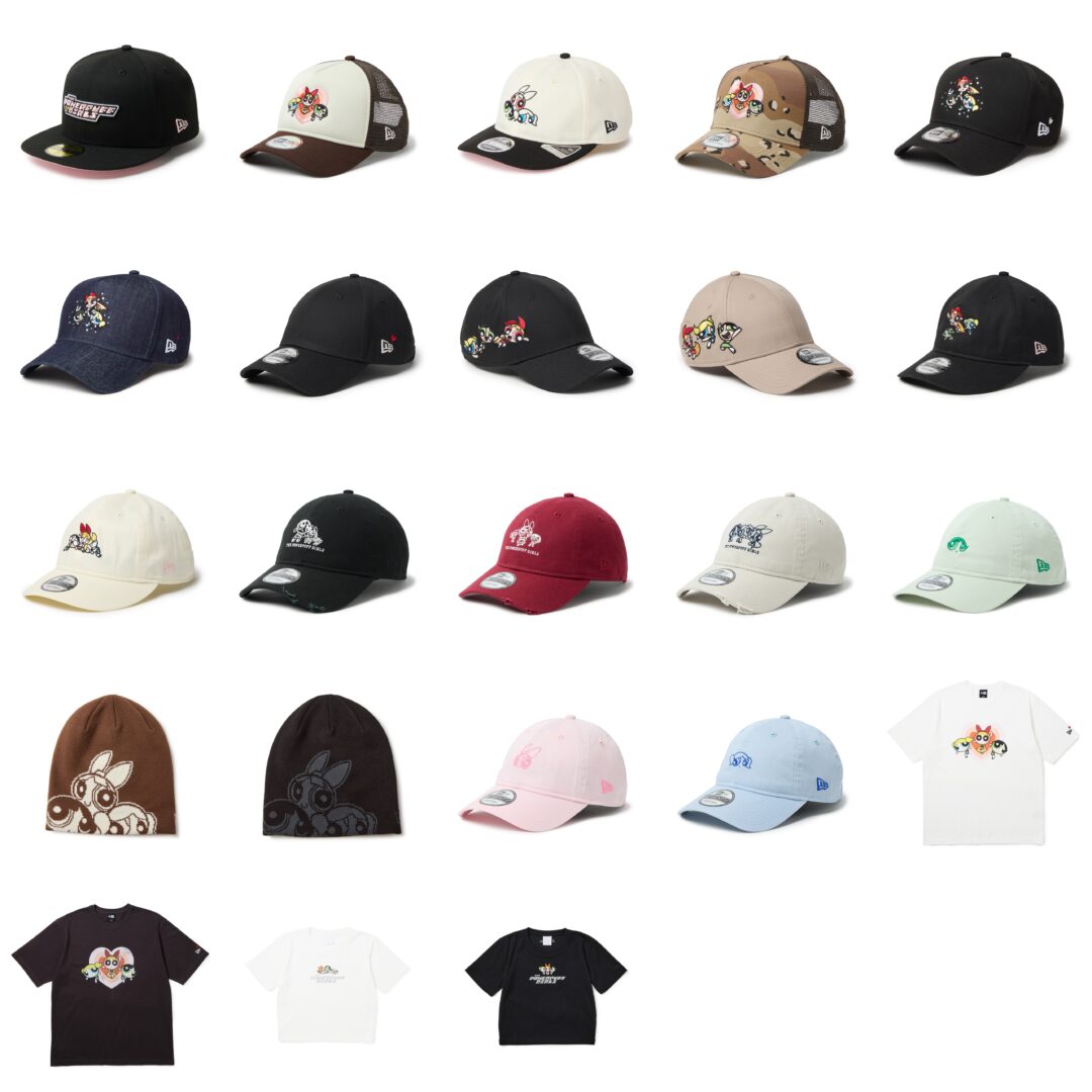 Power Puff Girls × New Era コラボ 2026 SSが2/5 発売 (パワーパフ ガールズ ニューエラ)