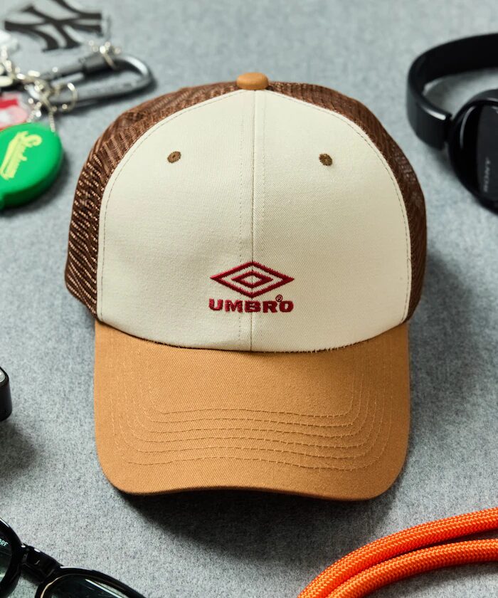 FREAK’S STORE × UMBRO 2026 SS 別注 “2TONE Flat Visor Cap”が1月下旬 発売 (フリークスストア アンブロ)