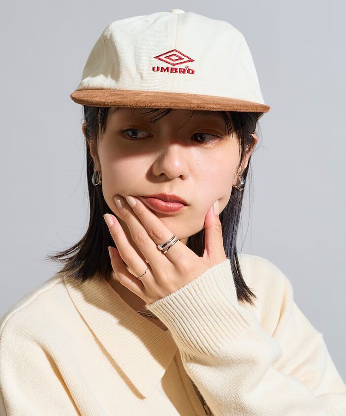 FREAK’S STORE × UMBRO 2026 SS 別注 “2TONE Flat Visor Cap”が1月下旬 発売 (フリークスストア アンブロ)