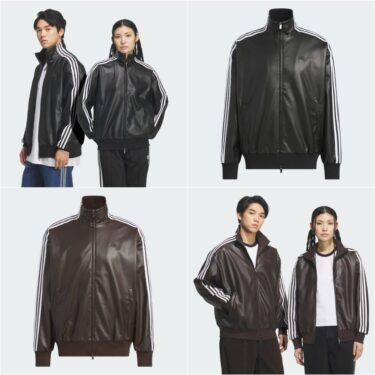 【2026年 1/16 発売】adidas Originals Pleather 3S Track Top (アディダス オリジナルス プレザー 3S トラックトップ) [KQ5472/KQ5473]