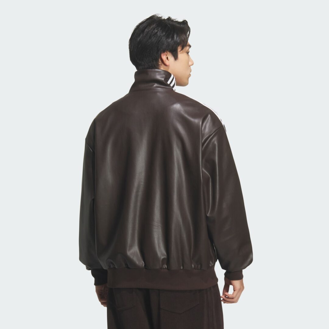 【2026年 1/16 発売】adidas Originals Pleather 3S Track Top (アディダス オリジナルス プレザー 3S トラックトップ) [KQ5472/KQ5473]