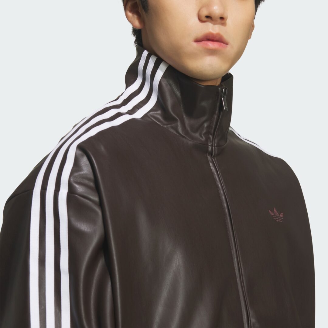 【2026年 1/16 発売】adidas Originals Pleather 3S Track Top (アディダス オリジナルス プレザー 3S トラックトップ) [KQ5472/KQ5473]