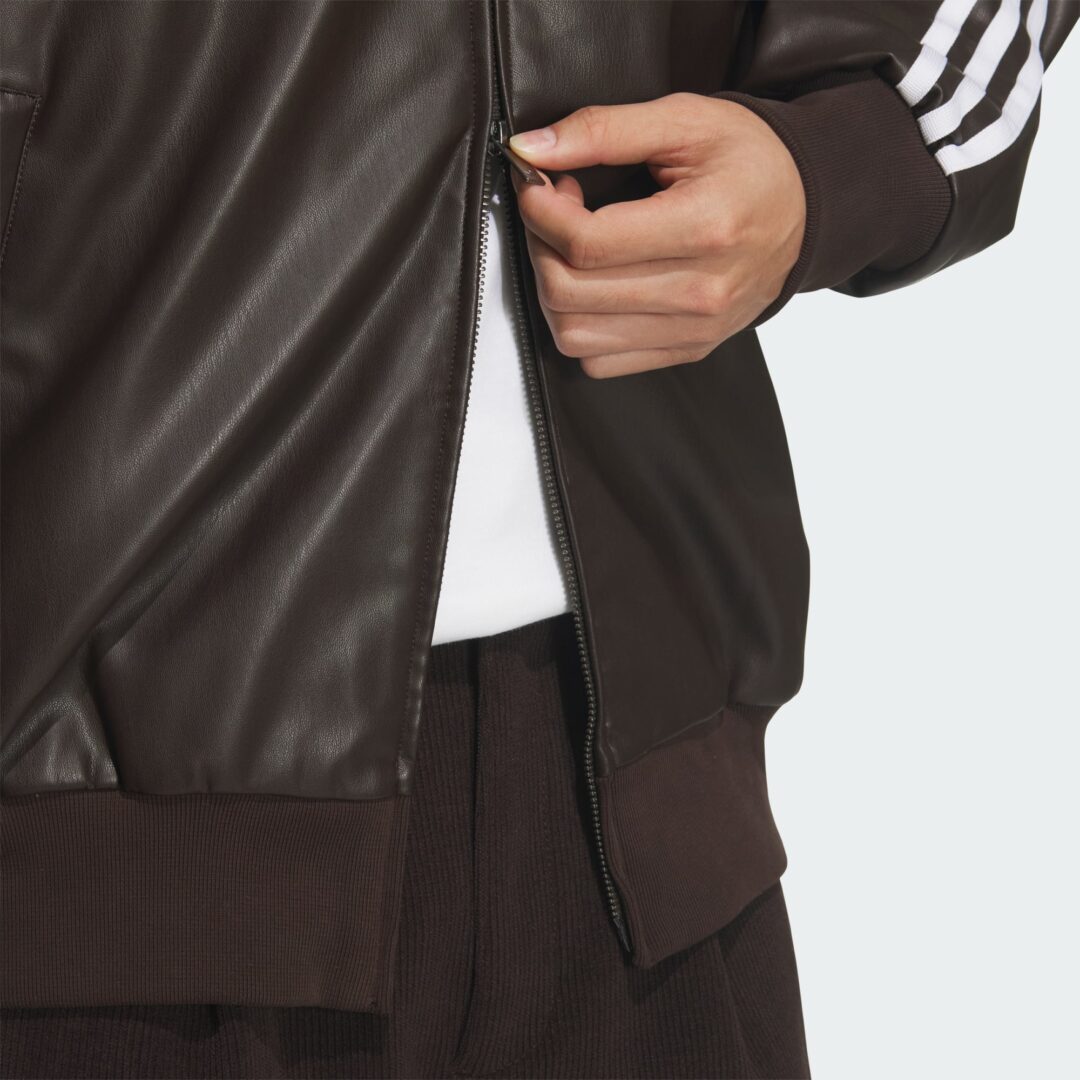 【2026年 1/16 発売】adidas Originals Pleather 3S Track Top (アディダス オリジナルス プレザー 3S トラックトップ) [KQ5472/KQ5473]