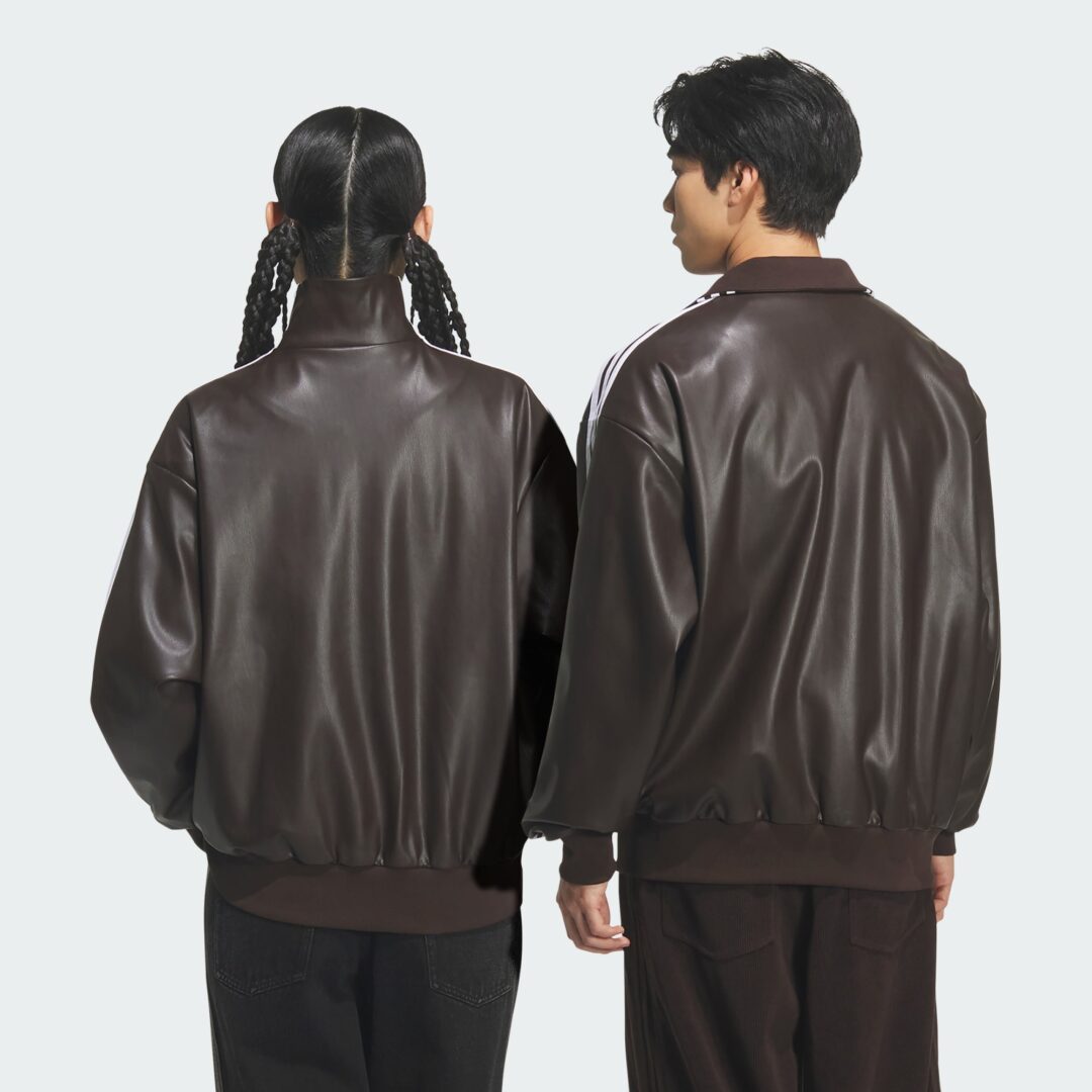 【2026年 1/16 発売】adidas Originals Pleather 3S Track Top (アディダス オリジナルス プレザー 3S トラックトップ) [KQ5472/KQ5473]