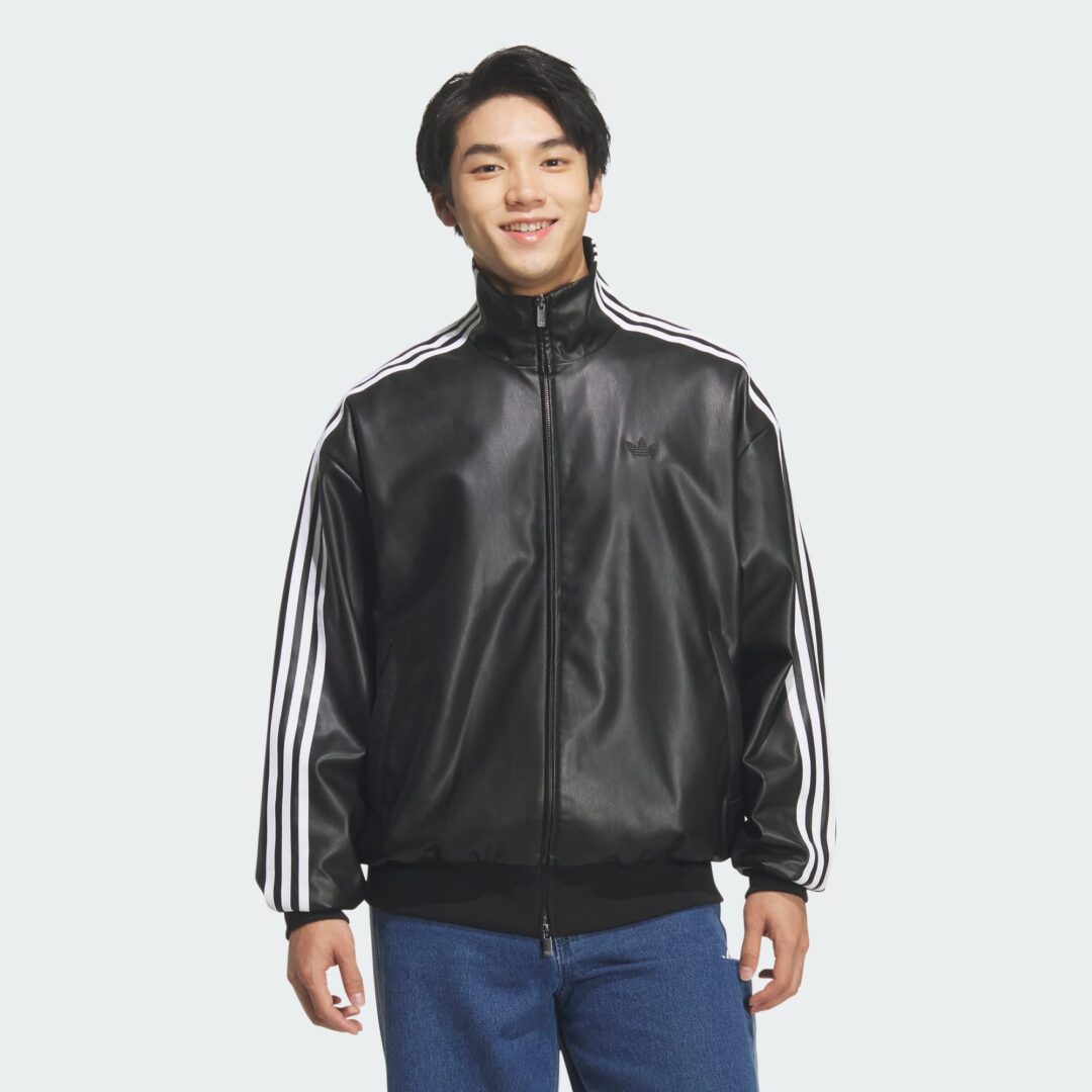 【2026年 1/16 発売】adidas Originals Pleather 3S Track Top (アディダス オリジナルス プレザー 3S トラックトップ) [KQ5472/KQ5473]
