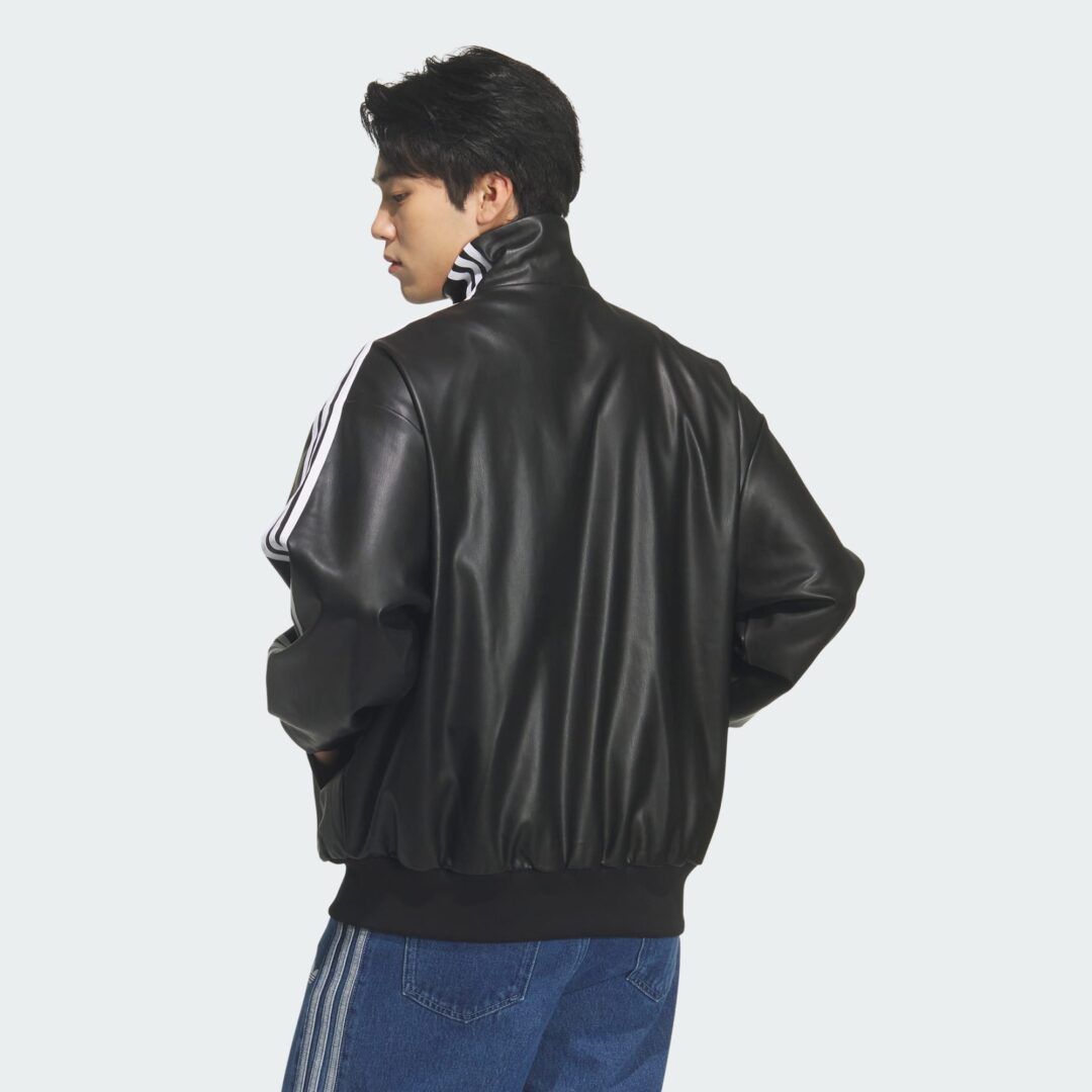 【2026年 1/16 発売】adidas Originals Pleather 3S Track Top (アディダス オリジナルス プレザー 3S トラックトップ) [KQ5472/KQ5473]
