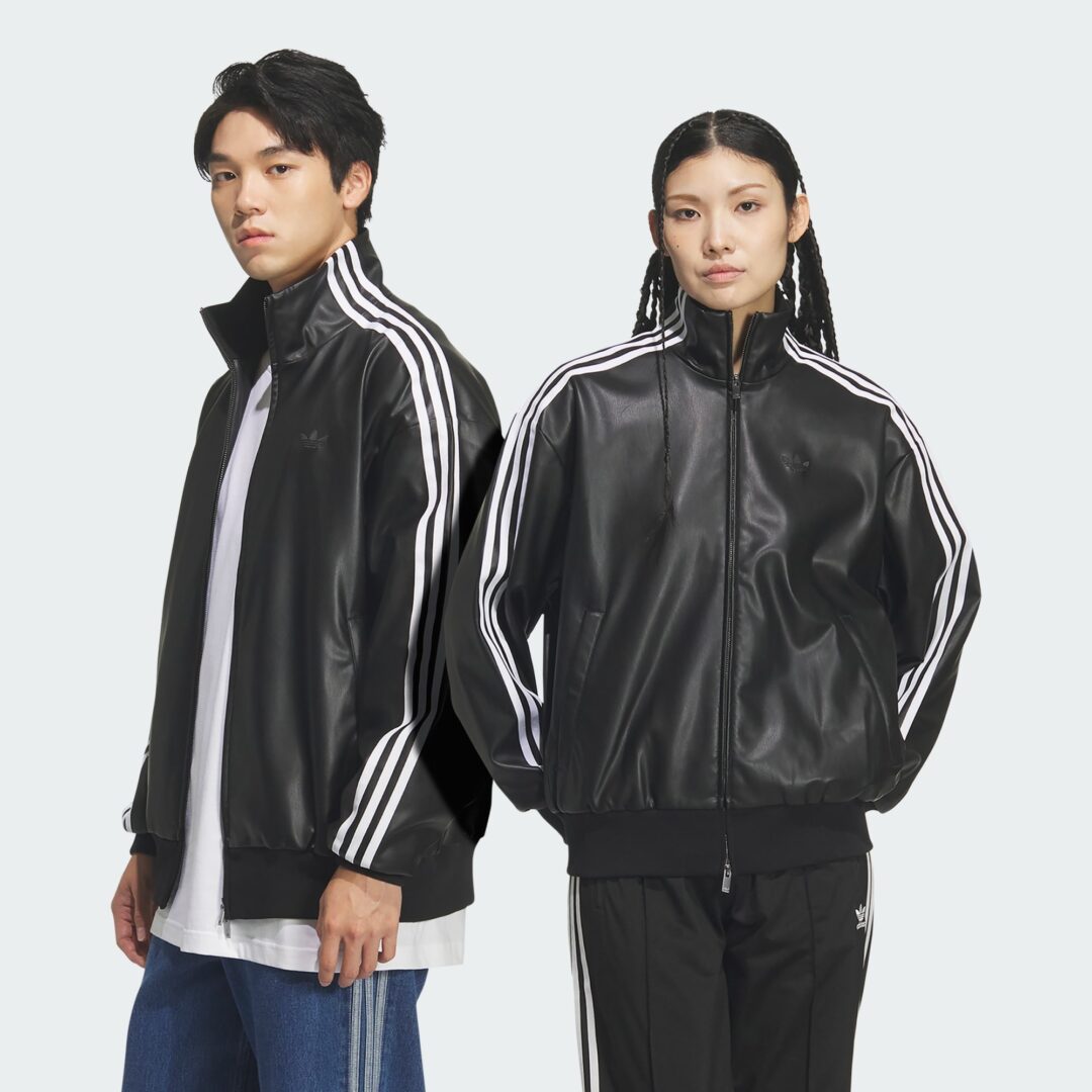 【2026年 1/16 発売】adidas Originals Pleather 3S Track Top (アディダス オリジナルス プレザー 3S トラックトップ) [KQ5472/KQ5473]
