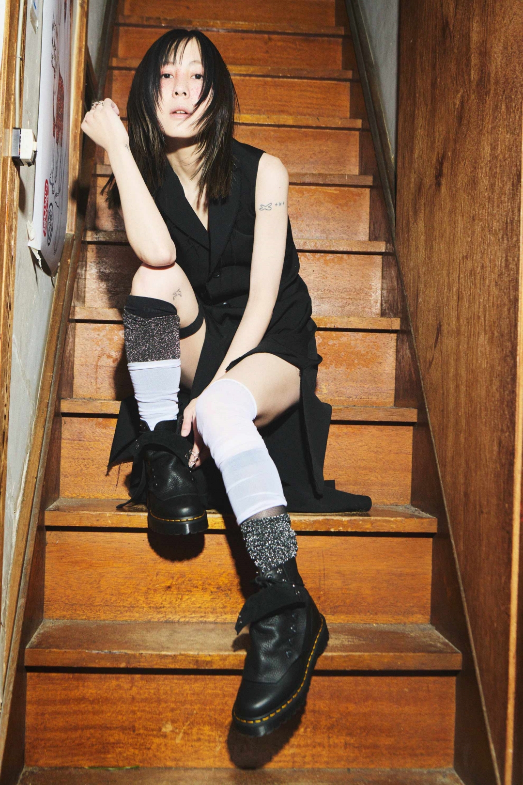 LIMI feu × Dr. Martens “DOT BUTTON BOOTS”が2026年 1/16 発売 (リミ フゥ ドクターマーチン)