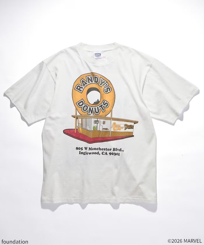 アイアンマン × フリークスストア × ランディーズドーナツ コラボアイテムが2026年 1/23 発売 (IRONMAN FREAK’S STORE Randy’s Donuts)