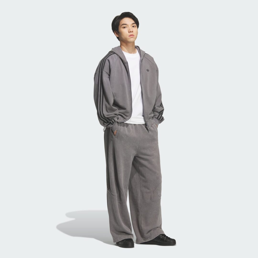 アディダスからソフトで快適なフレンチテリー生地の”TG FZ HOODY & SWEAT PANTS”が2026年 2/1 発売 (adidas Originals フーディ スウェット パンツ) [KQ5524/KQ5525/KQ5528/KQ5529]