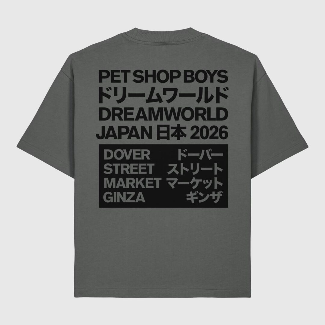 PET SHOP BOYS × DOVER STREET MARKET GINZA コラボアイテムが発売 (ペット・ショップ・ボーイズ ドーバーストリートマーケット銀座)