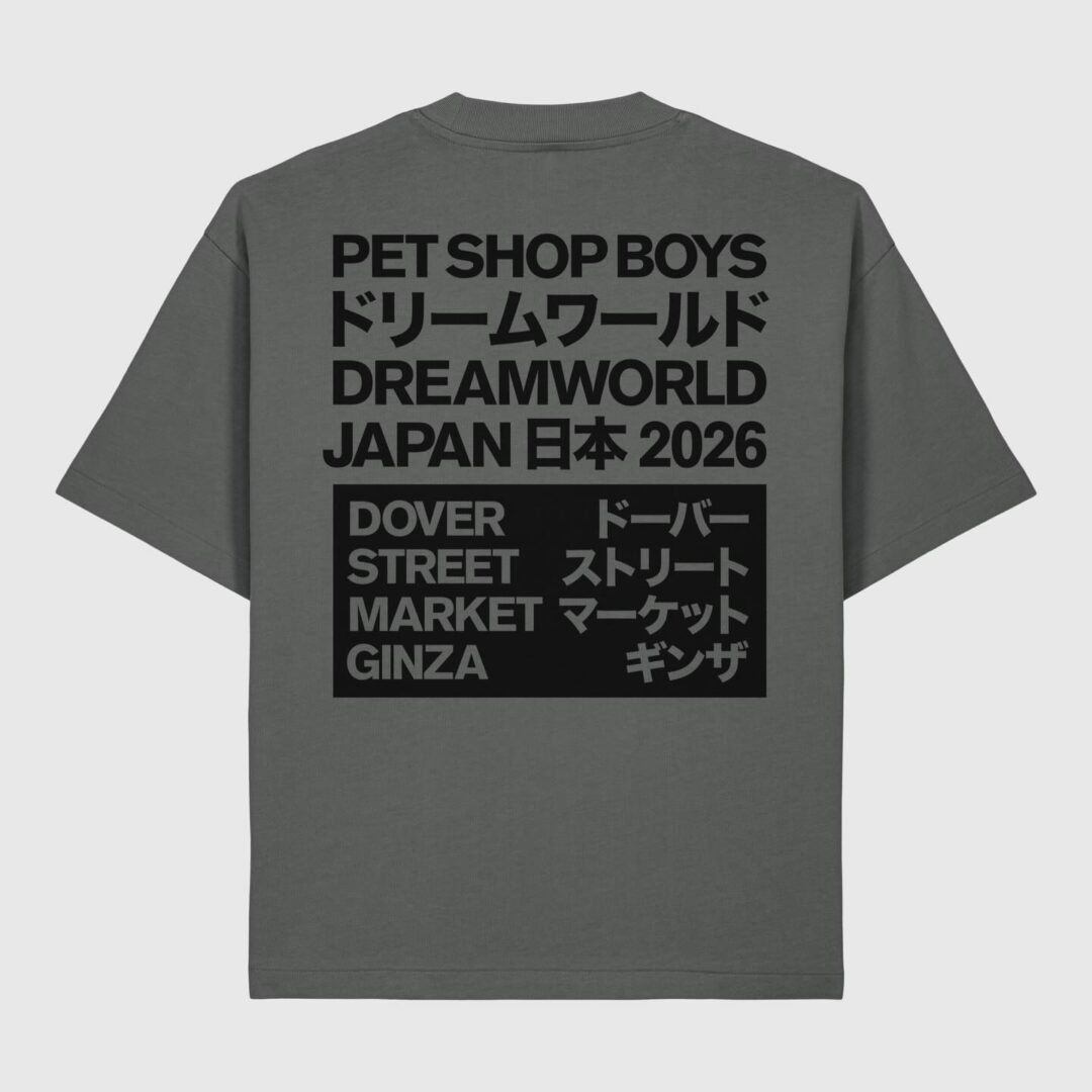 PET SHOP BOYS × DOVER STREET MARKET GINZA コラボアイテムが発売 (ペット・ショップ・ボーイズ ドーバーストリートマーケット銀座)