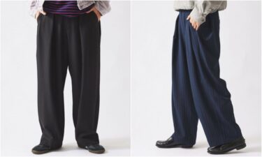 JOURNAL STANDARD relume 2026 SS "ダブルプリーツ ヒールカット スラックス"が2月上旬 発売 (ジャーナルスタンダード)