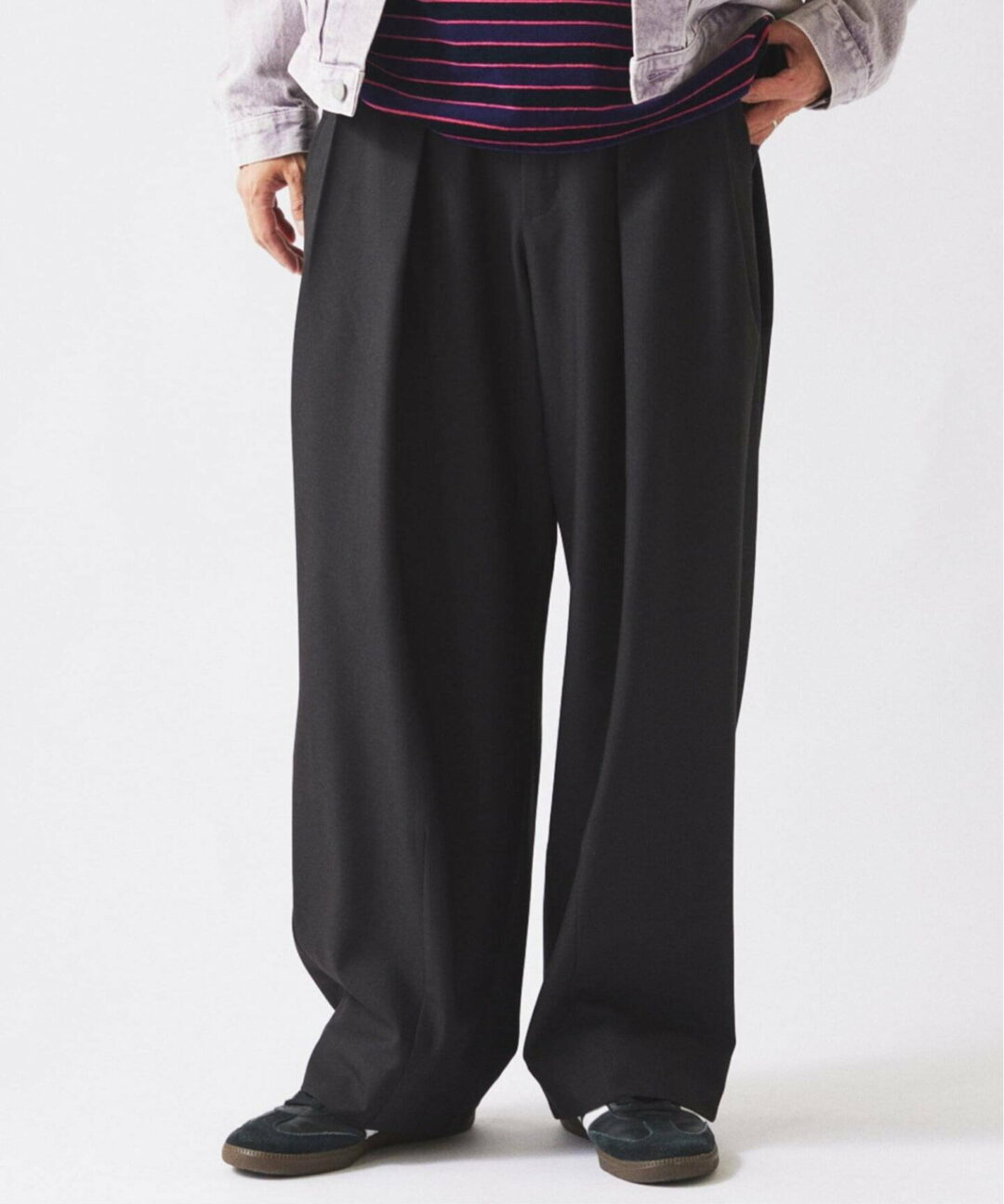 JOURNAL STANDARD relume 2026 SS “ダブルプリーツ ヒールカット スラックス”が2月上旬 発売 (ジャーナルスタンダード)