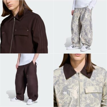 【2026年 1/16 発売】adidas Originals 2026 SS ”WORKWEAR CANVAS JACKET & CARGO PANTS” (アディダス オリジナルス ワークウェア キャンバス ジャケット カーゴ ワークパンツ) [KG6442/KG6443/KG6453/KG6454]