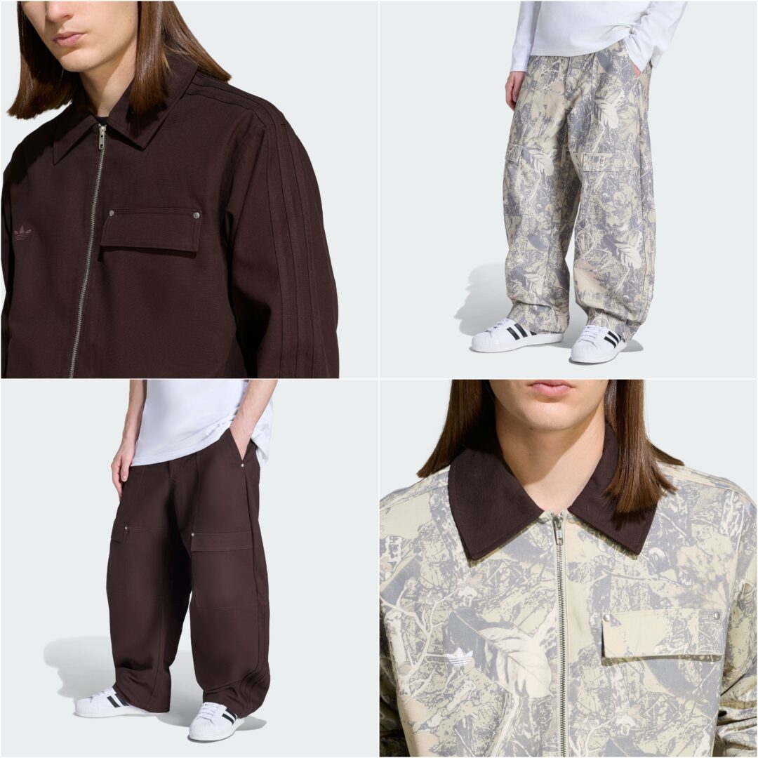 【2026年 1/16 発売】adidas Originals 2026 SS ”WORKWEAR CANVAS JACKET & CARGO PANTS” (アディダス オリジナルス ワークウェア キャンバス ジャケット カーゴ ワークパンツ) [KG6442/KG6443/KG6453/KG6454]