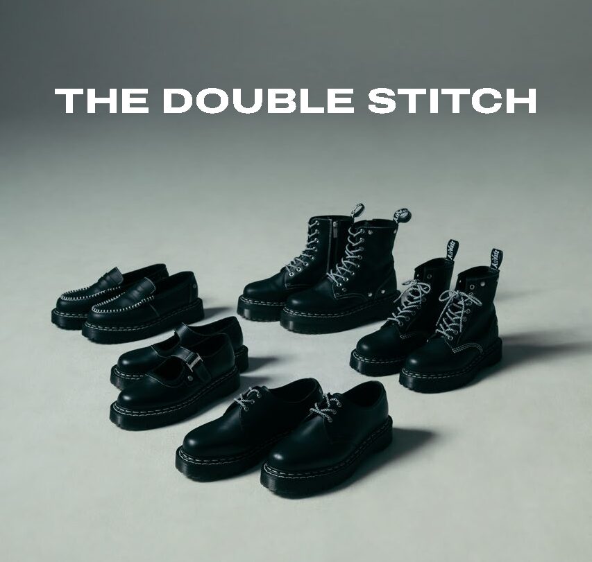 Dr. Martensからホワイトのダブルステッチを纏った「THE DOUBLE STITCH」が発売 (ドクターマーチン)