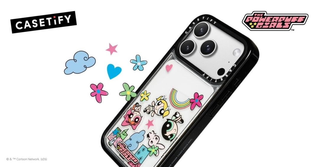 The PowerPuff Girls × CASETiFY コラボが2026年 1/16 発売 (ケースティファイ パワーパフ ガールズ)