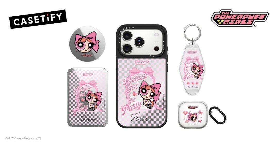 The PowerPuff Girls × CASETiFY コラボが2026年 1/16 発売 (ケースティファイ パワーパフ ガールズ)